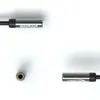 0,2m Stereo Klinken Adapter 3,5mm Klinken Buchse auf 6,3mm Produktbild-Vorschau 5