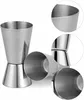 Cocktailmaatbeker - 3-delig - Jigger set - Roestvrij staal Productafbeelding-voorbeeld 4