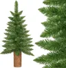 Umelý vianočný stromček zelená jedľa s pravým kmeňom 100 cm Náhľad obrázku produktu 5
