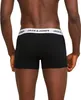 Rear view of a person wearing black boxer shorts. Produktbild-Vorschau