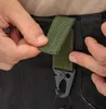 Sada 4 kusů nylonových spon s kroužkem na klíče taktická Náhled obrázku produktu 3