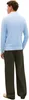 Pull col rond Tommy Hilfiger, bleu clair, texture Voir les images du produit 2