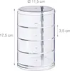 Organizzatore di accessori per il trucco 4 scomparti Anteprima dell’immagine prodotto 4