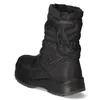 A black Josef Seibel snow boot shown from the back-left. Anteprima dell’immagine prodotto