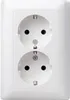 GIRA 078003 - CEE 7/3 - CEE 7/4 - Weiß - 250 V - 16 A - 2,5 Produktbild-Vorschau 2