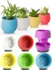 Set di 6 vasi da fiori color tortora Vasi resistenti ai Anteprima dell’immagine prodotto 7