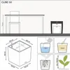 LECHUZA-Pflanzgefäß CUBE Cottage 50 Mokka | Pflanzgefäß mit Produktbild-Vorschau 26