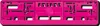2 x EU Kennzeichenhalter pink Nummernschildhalter Produktbild-Vorschau 4