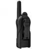 A black Motorola radio with a belt clip, shown from the side against a white background. Produktbild-Vorschau