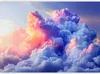 Vlies Fototapete - Clouds Like Painted: Artistic Brushes of Produktbild-Vorschau 2