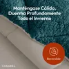 CASABEL Edredón Invierno 600g/m², Sherpa, 240x260cm, Azul Vista previa de la imagen del producto 4