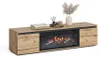Openhaardomlijsting Vicco Evina Eiken/Zwart 160 x 39 cm, Productafbeelding-voorbeeld 5