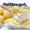 Kartoffelstampfer aus Buche mit Metallplatte für Produktbild-Vorschau 3