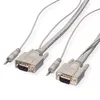 ROLINE VGA+Audio kabel, MD15HD+jack3,5M - MD15HD+jack3,5M, Náhled obrázku produktu 2