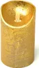 Anna's Collection Stumpfe Kerze - LED - gold - 10 cm Produktbild-Vorschau 10