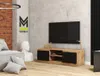 Minio TV-Möbel, Wotan Eiche/Schwarz Graphit, stehend, Produktbild-Vorschau 1