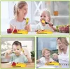 Sada talíř s přihrádkami autíčka, dětský příbor, Náhled obrázku produktu 9
