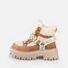 Buffalo Femmes Bottes à lacets Marron Loisirs, Taille:37 EU Voir les images du produit 26