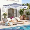 Slnečník COSTWAY Boho, záhradný slnečník s priemerom 270 cm Náhľad obrázku produktu 8