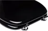 SANILO® WC-Sitz Schwarz, Toilettendeckel direkt vom Produktbild-Vorschau 6