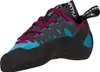 Schnür-Kletterschuh "Tarantulace Woman" von La Sportiva; schwarz mit blauen und roten Akzenten. Produktbild-Vorschau