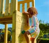 TP Toys Wolkenkratzer 2 Holz Spielturm Garten mit Rutsche Produktbild-Vorschau 8