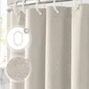 Textil Duschvorhang Wannenvorhang wasserabweisend Produktbild-Vorschau 2