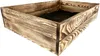 A wooden raised garden bed with a black liner inside, shown from a diagonal angle against a white background. Produktbild-Vorschau