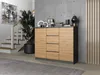 2D4S Kommode 120x40x97 cm  anthrazit/artisan Produktbild-Vorschau 5