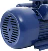 A close-up view of a blue electric motor. Produktbild-Vorschau