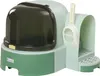 PawHut Katzentoilette, Katzenhaus, Katzenklo inklusive Produktbild-Vorschau 1