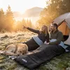 Spací vak AREBOS Camping, 220x83 cm, dekový spací vak pre Náhľad obrázku produktu 11