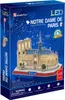Puzzle 3D Katedra Notre Dame Led Podgląd zdjęcia produktu 9