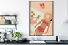 MuchoWow® MuchoWow® Gerahmtes Poster Frauen - Hut - Produktbild-Vorschau 3