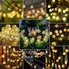 LUMILED Solar Lichterkette Außen 16,8m 100x LED Kristall Produktbild-Vorschau 3