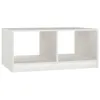 vidaXL Couchtisch Weiß 75x50x33,5 cm Massivholz Kiefer Produktbild-Vorschau 1