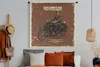 MuchoWow® Wandteppich Wandbehang Mancave - Motorrad - Anzug Produktbild-Vorschau 5