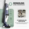 A marketing image showcasing a vacuum cleaner with text overlays highlighting its features. Náhľad obrázku produktu