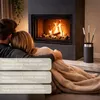 Kaminbesteck Anthrazit Stahl mit Edelstahl - modernes Produktbild-Vorschau 6