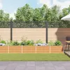 vidaXL Verhoogde plantenbak, lichtbruin, 480 x 80 x 45 cm, Productafbeelding-voorbeeld 4