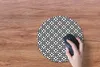 MuchoWow® Mauspad Mousepad Schwarz - Geometrie - Design Produktbild-Vorschau 3
