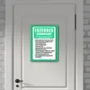 Erzeuger Company Metallschild XXL in 28x38 cm in türkis für Produktbild-Vorschau 6