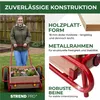 Vozík Optimus, přepravní vozík, s dřevěným boxem, max. 240 Náhled obrázku produktu 9