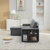 Sofa narożna Merax z schowkiem, sofa w kształcie litery L z Podgląd zdjęcia produktu 12