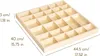 Creative Deco Setzkasten Holz Sammelbox Holztablett 28 Produktbild-Vorschau 2