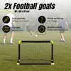 Sada dvou fotbalových branek Dunlop – Fotbalová branka 90 × Náhled obrázku produktu 9