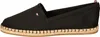 Tommy Hilfiger Basic Espandrills Leinenschuh Schwarz Produktbild-Vorschau 11