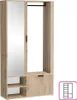 Kondela Garderobe mit Spiegel Muna - Eiche Artisan Produktbild-Vorschau 1