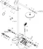 hansgrohe Pulsify Showerpipe 260 1 Strahlart, mit Produktbild-Vorschau 3