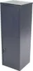 A tall, gray metal parcel box with two doors and a lock on the lower door. Produktbild-Vorschau
